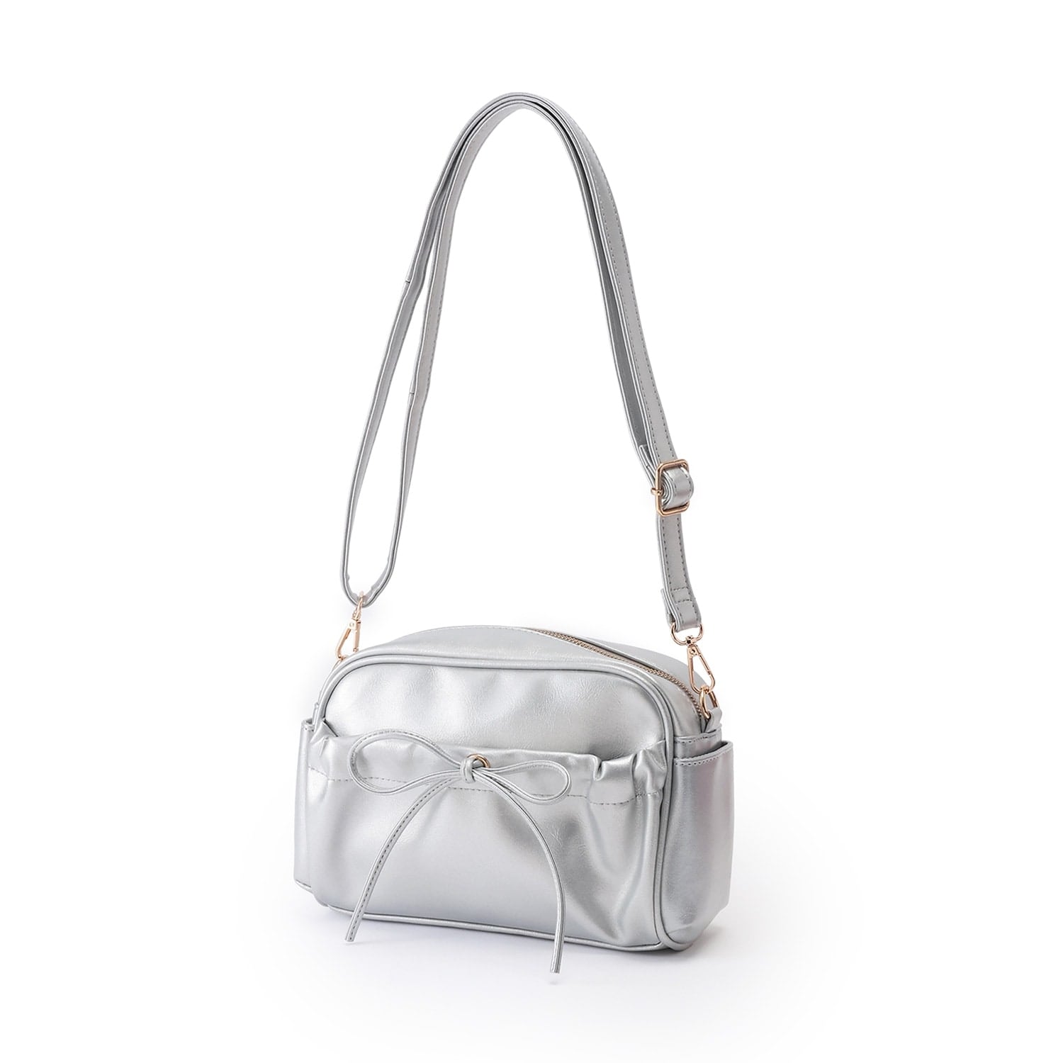 リボンショルダーバック