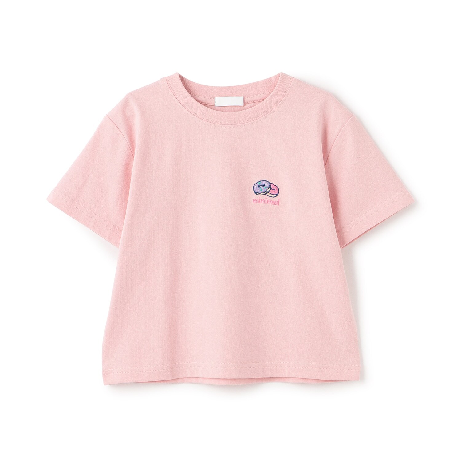 【綿100】プチプラワンポイント半袖Tシャツ