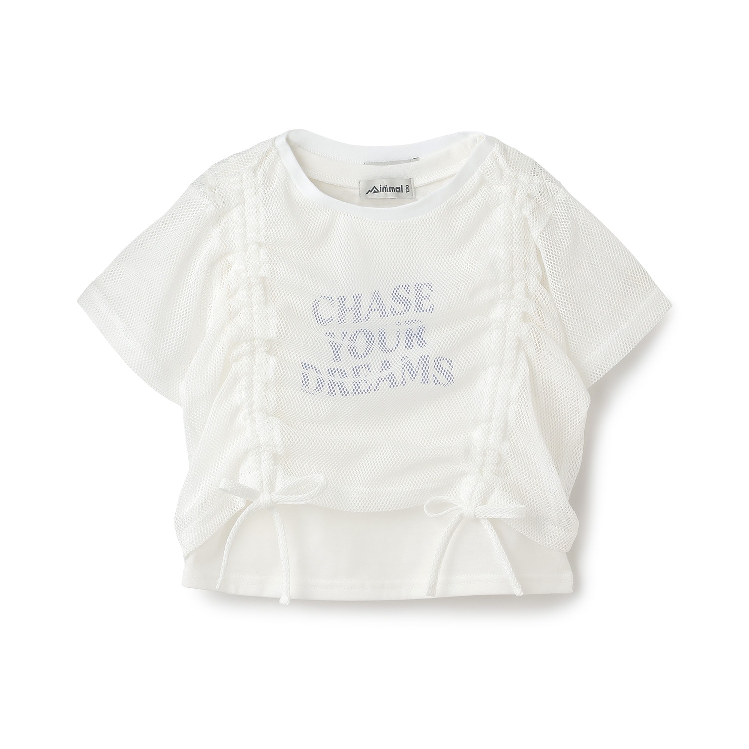 【インナーつき】メッシュドロスト半袖Tシャツ