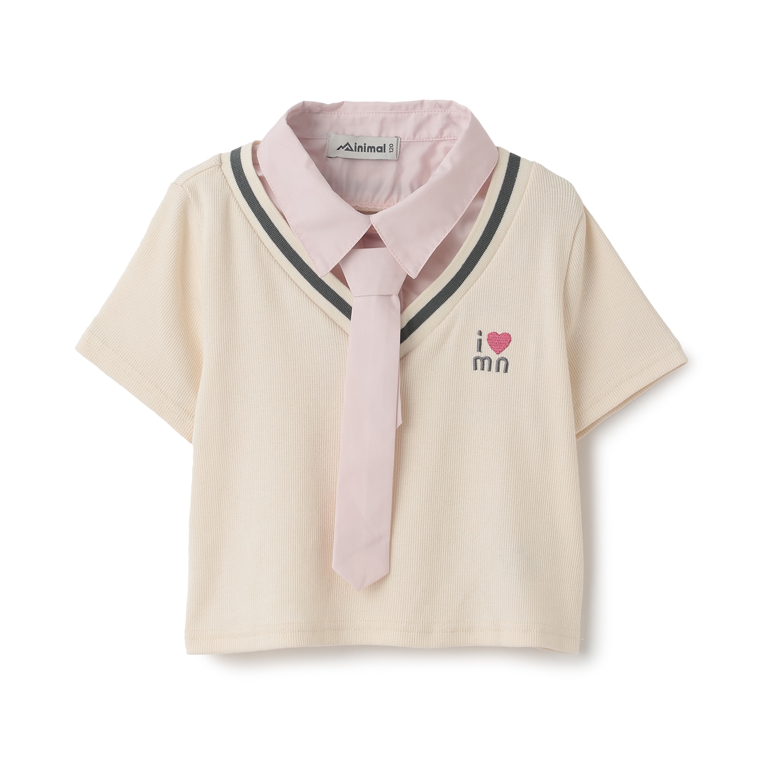 シャツレイヤードテレコTシャツ