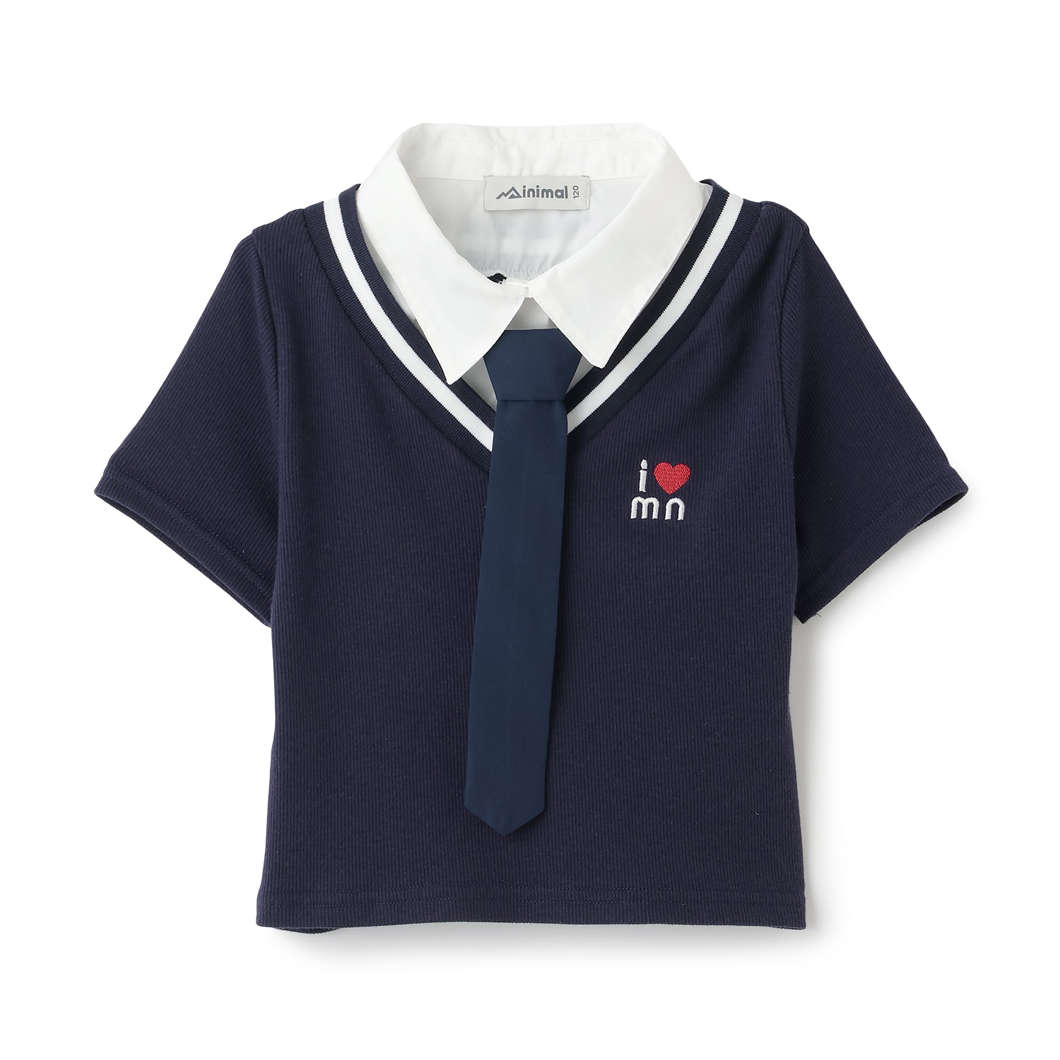 シャツレイヤードテレコTシャツ