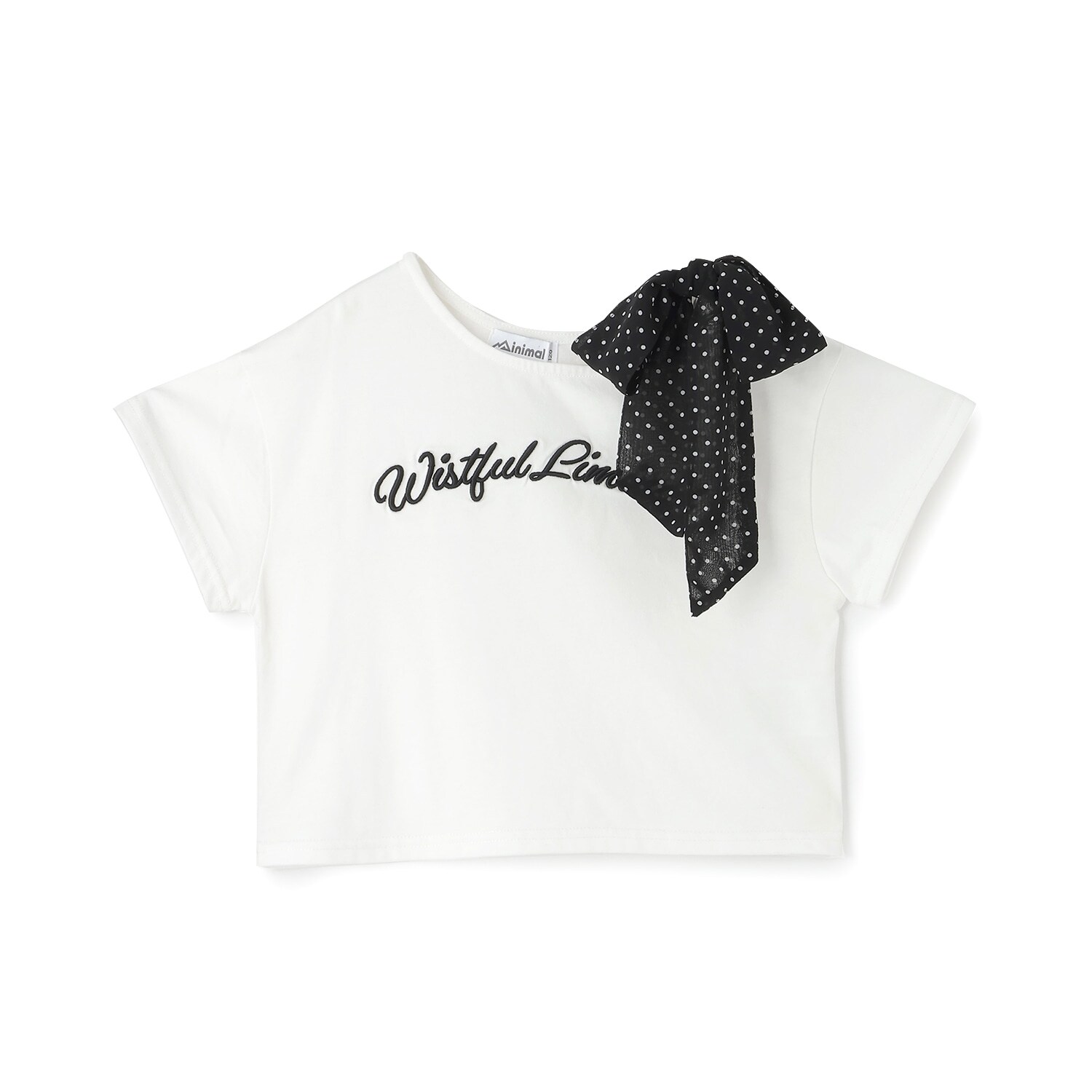 【リボン２WAY】ワンショルTシャツ