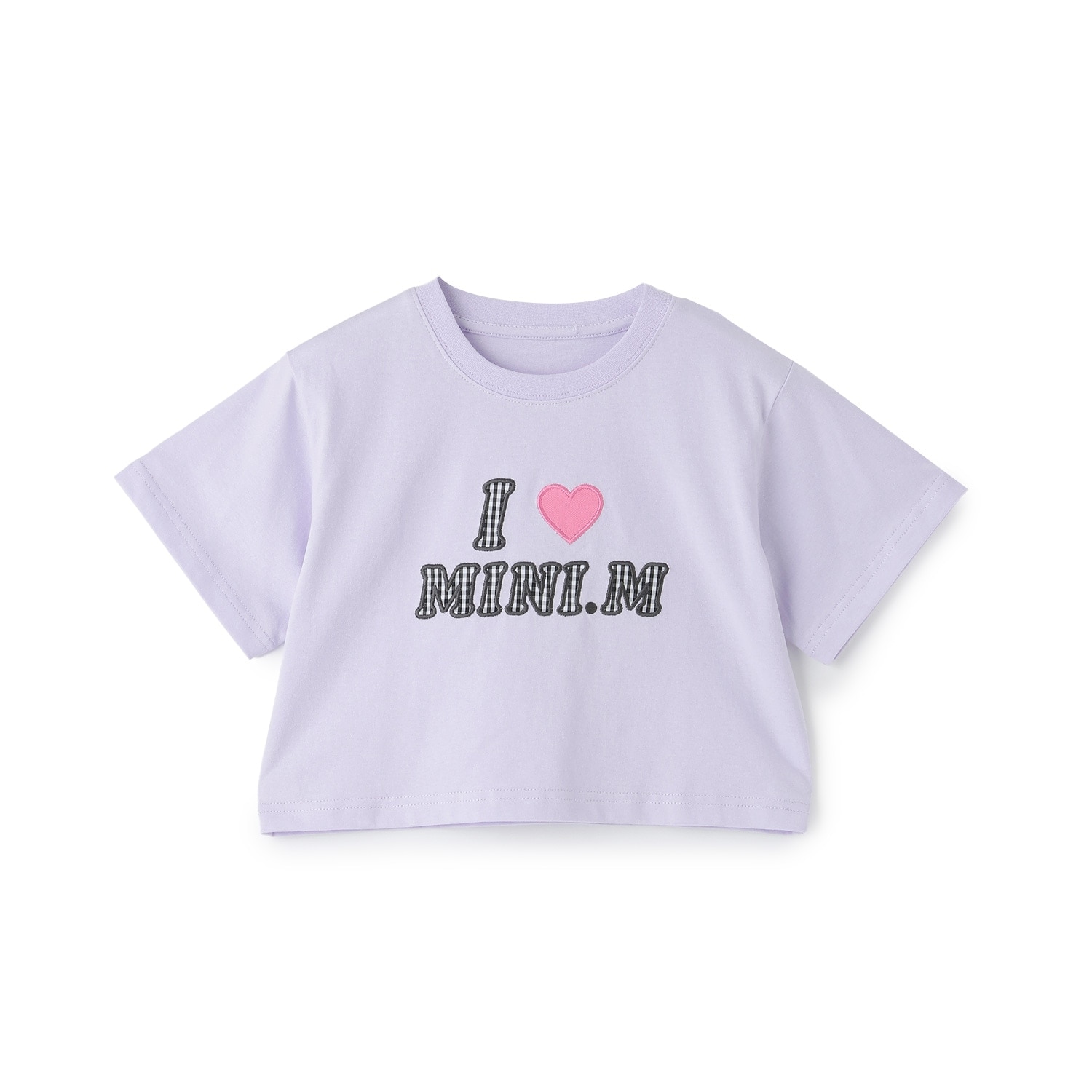 【綿100%】ロゴアソートクロップド半袖Tシャツ