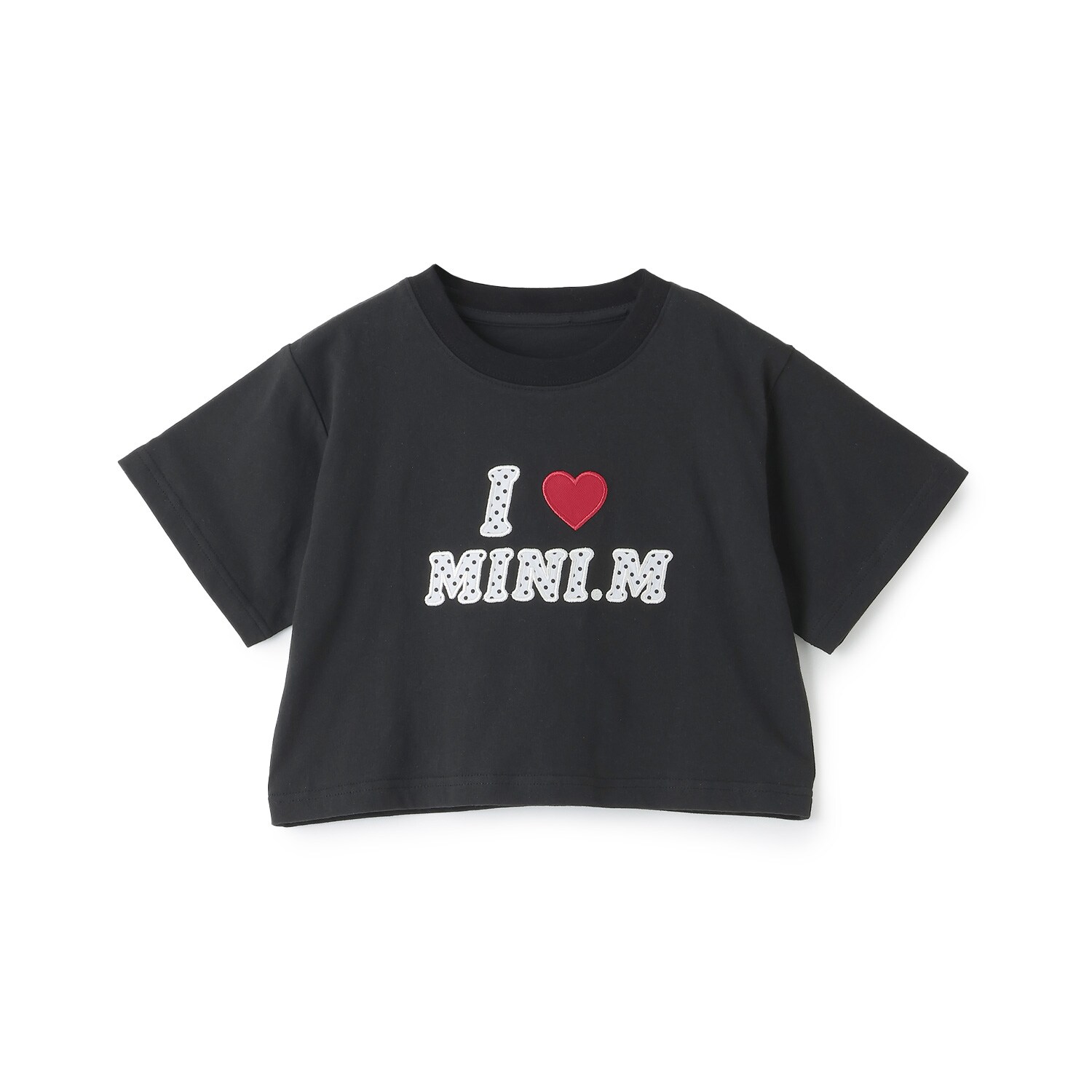 【綿100%】ロゴアソートクロップド半袖Tシャツ
