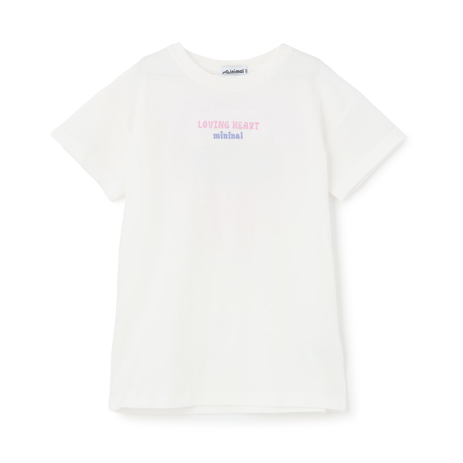 【綿100%】【プチプラ】バックハート半袖Tシャツワンピース