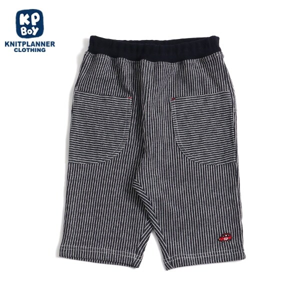 先染めストライプハーフパンツ(100～110)