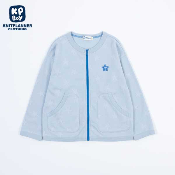 星柄モチーフの鹿の子カーディガン(140~150)