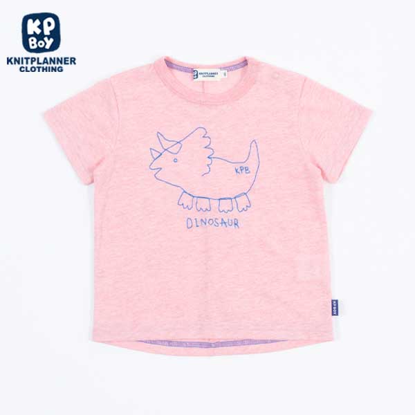 デザートコットンの恐竜Tシャツ(80～90)