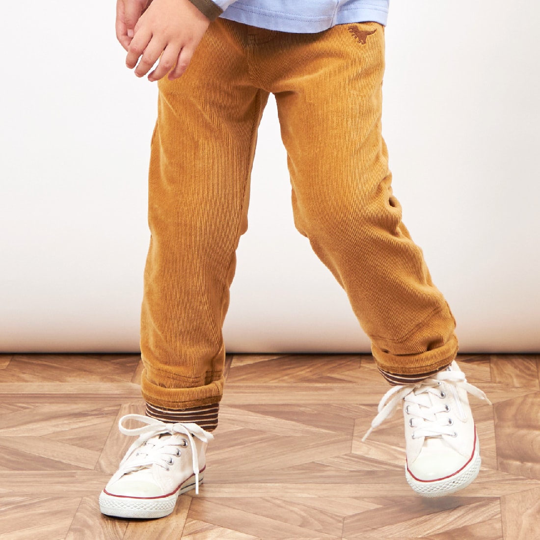 KPBOY(ケーピーボーイ)ニットコールパンツ(80～130)(80cm