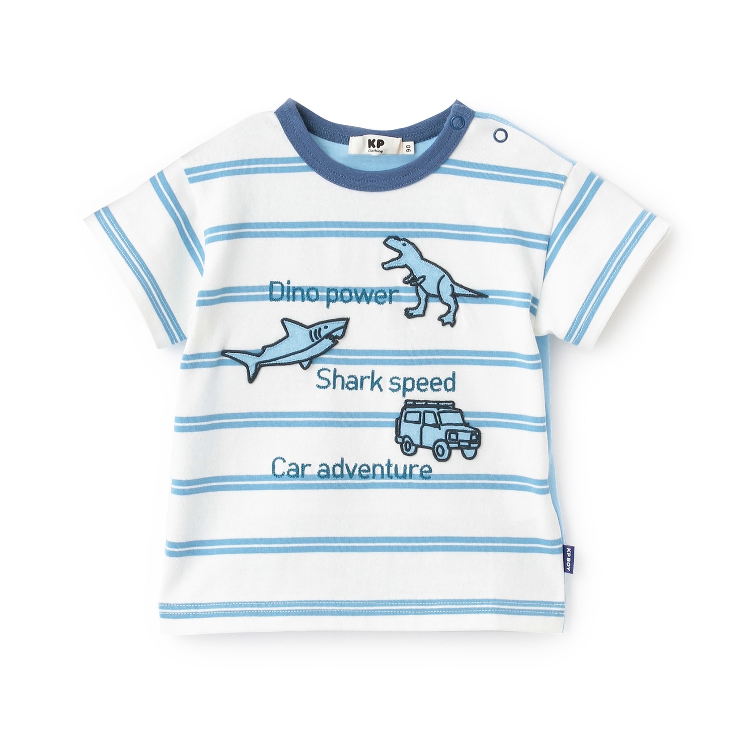 ワッペン ボーダーＴシャツ