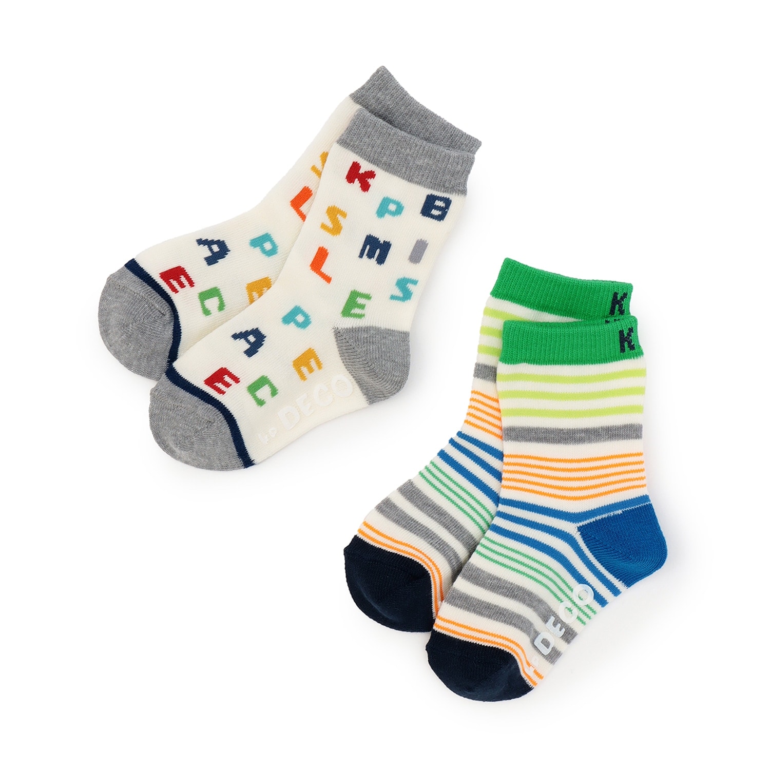 クルーソックス 【2足組】