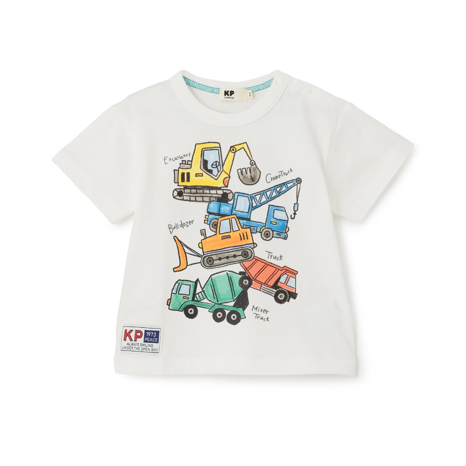 【GOOD PRICE】 働く車 半袖Tシャツ