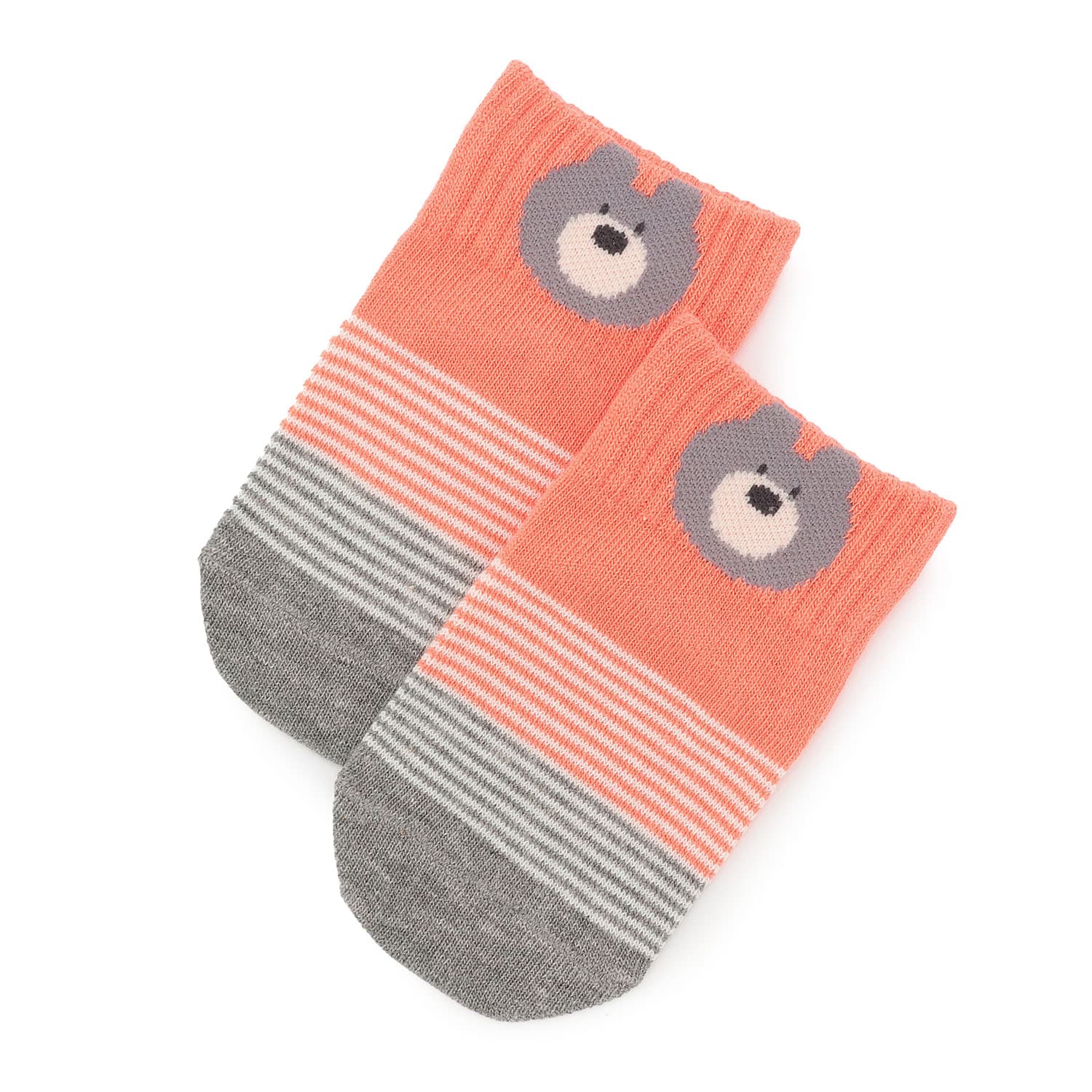 くま スニーカー丈ソックス