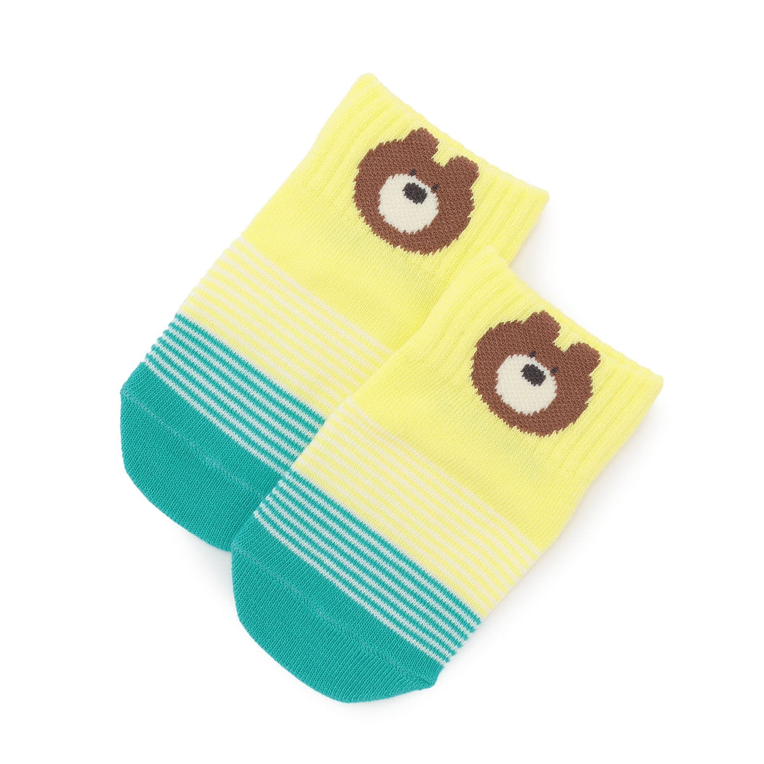 くま スニーカー丈ソックス