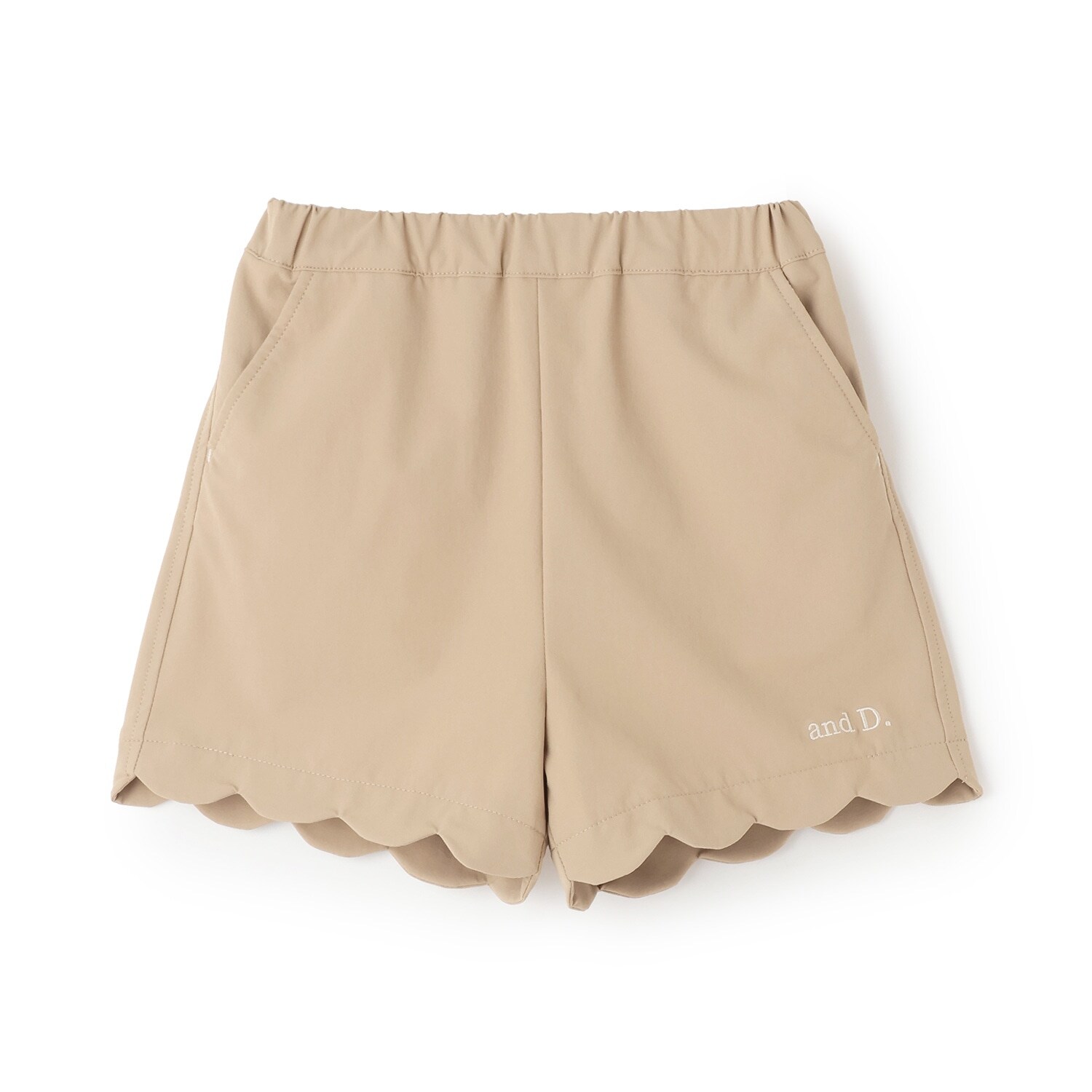 【水陸両用】スソスカラップショートパンツ