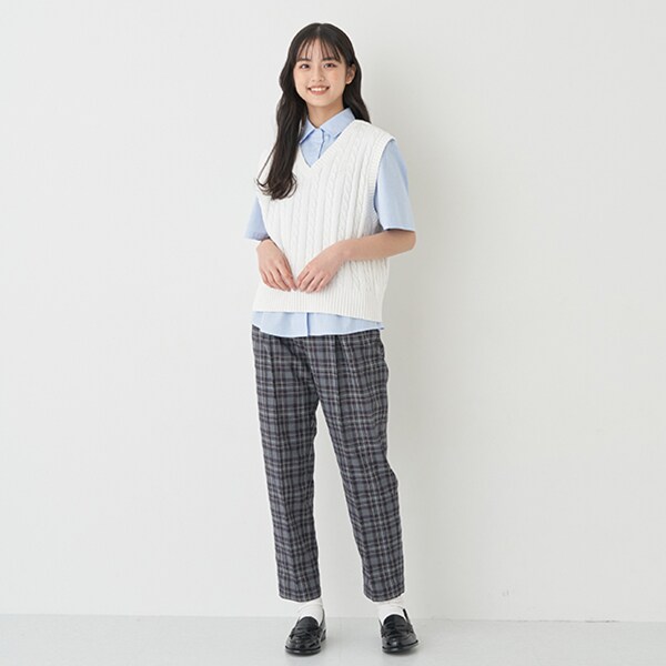 完売 テーパードパンツ L