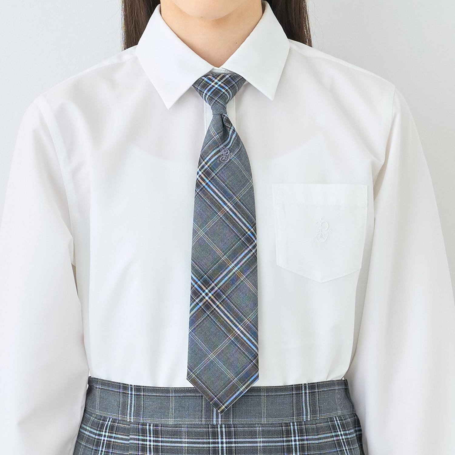 【予約商品】【卒服】チェックネクタイ