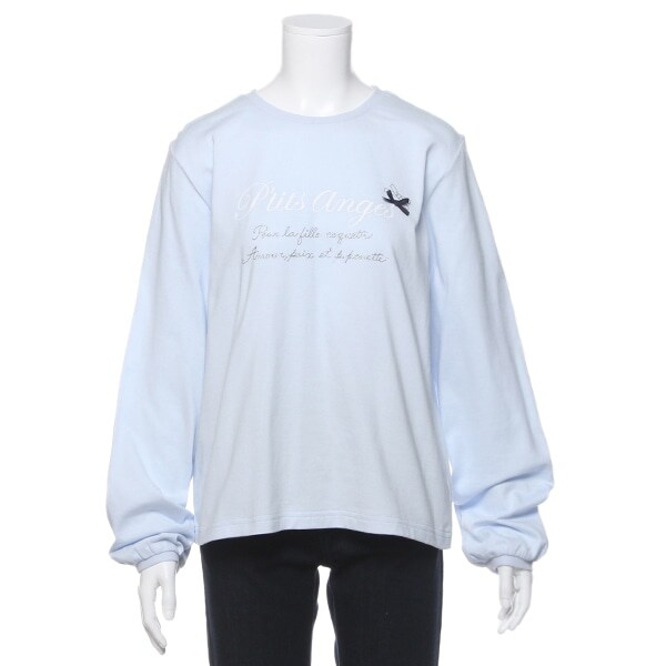 ロゴプリントTシャツ(SS(130) サックス): ジュニア - ナルミヤ