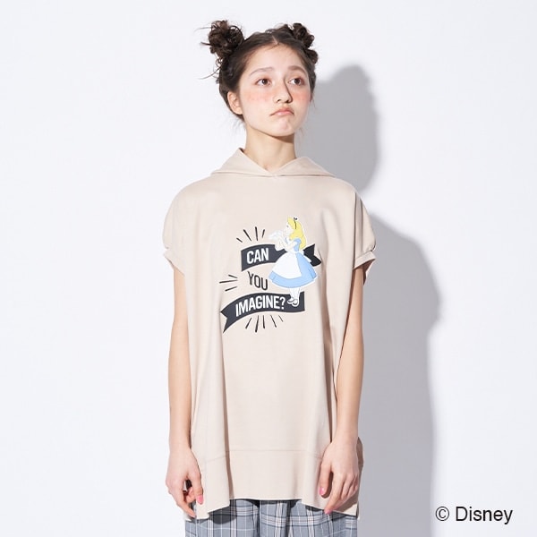 【AMI】Disney Alice in Wonderland/フレンチパーカ