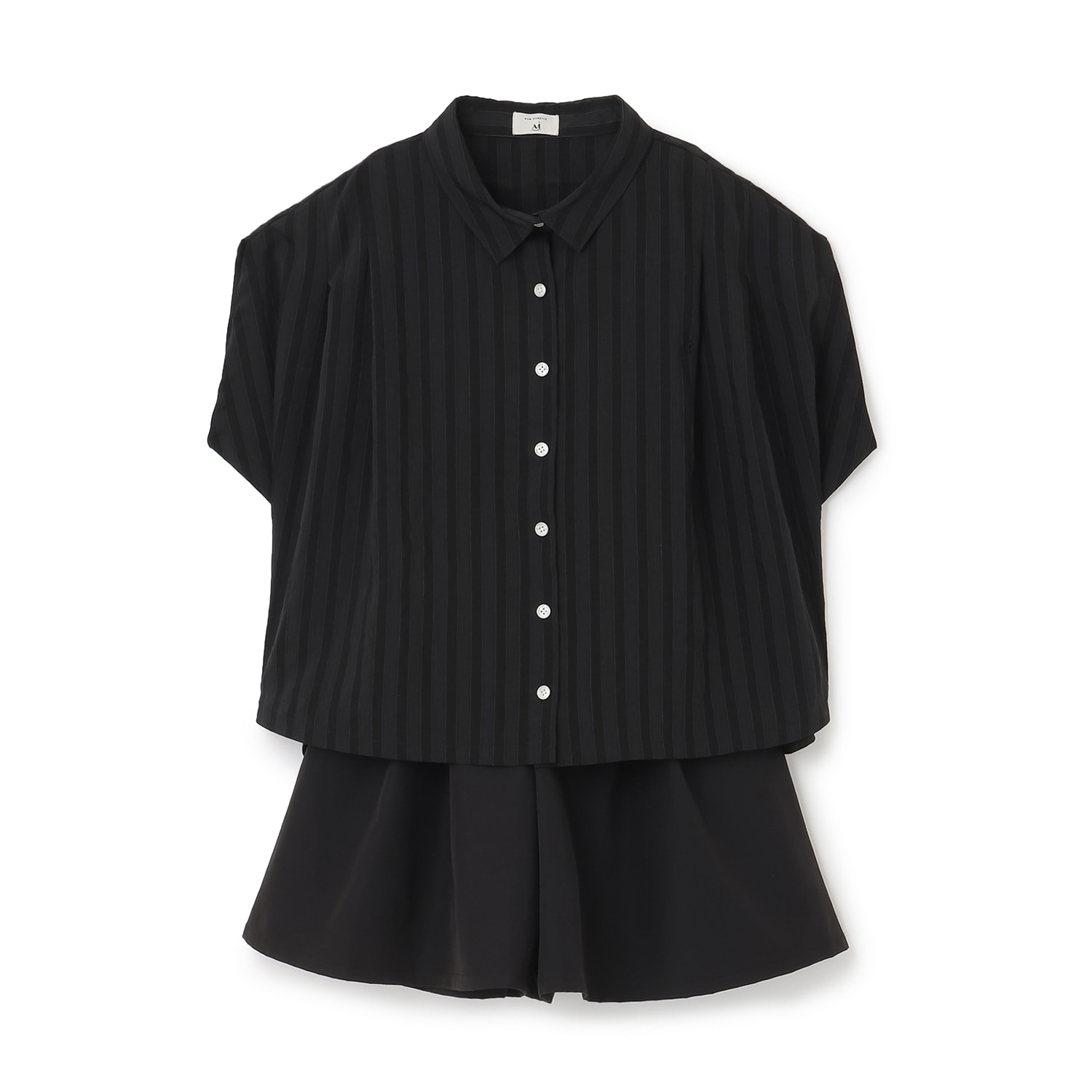 【AMI】ショルダータックフレンチブラウスセットアップ