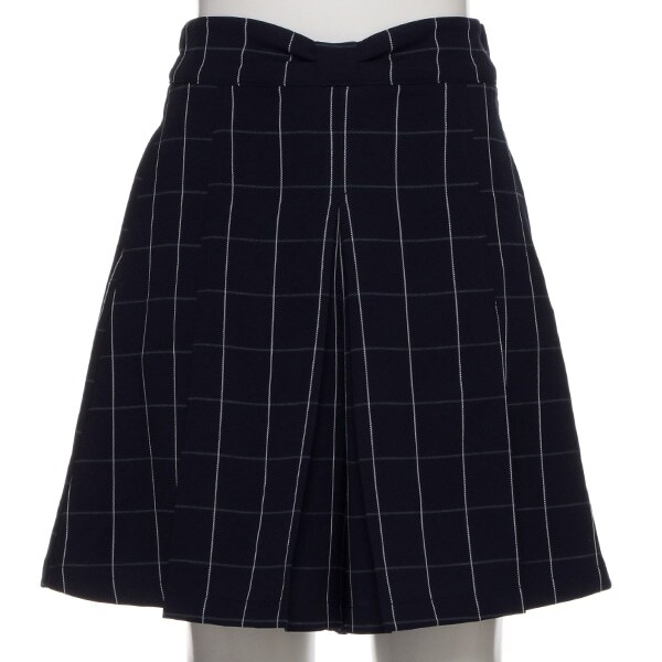【トドラーサイズ向け】チェックタックキュロットスカート