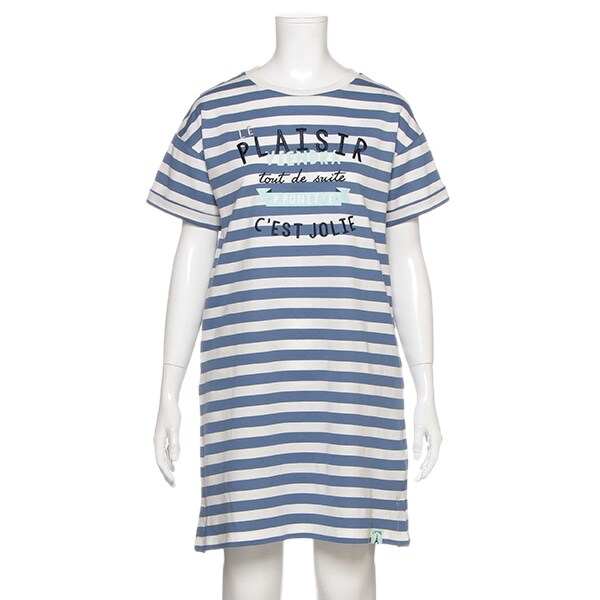 【トドラーサイズ向け】後ろタックTシャツワンピース