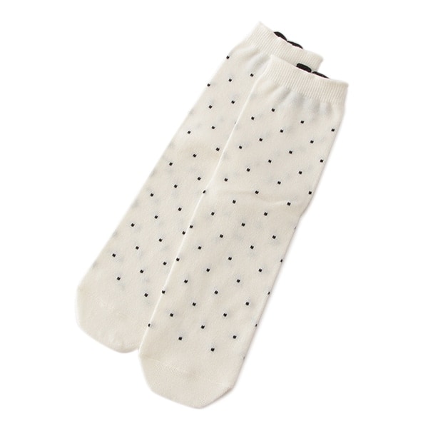 後ろハートクルーソックス