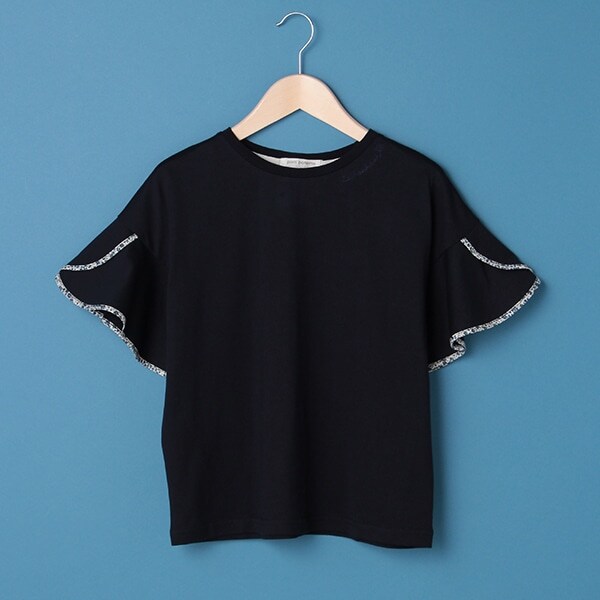 パイピング半袖Tシャツ