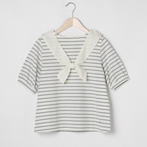 スカーフ半袖Tシャツ