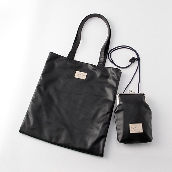 がま口スマホショルダーつき3Ｒトート