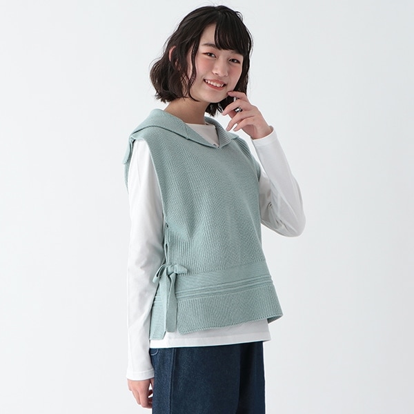 セーラーベスト+ロングTシャツセット