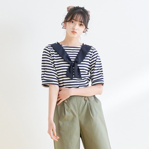 スカーフTシャツ