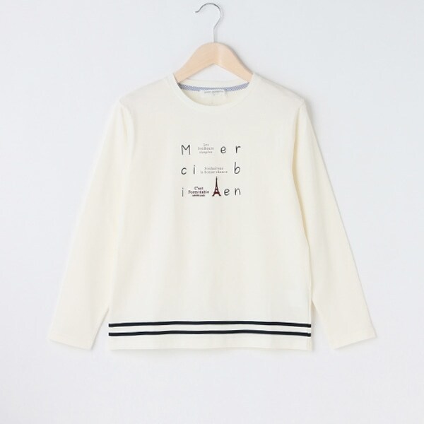 エッフェルロゴロングTシャツ