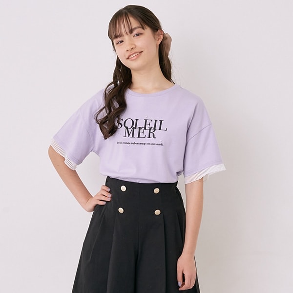 パールシルケットTシャツ