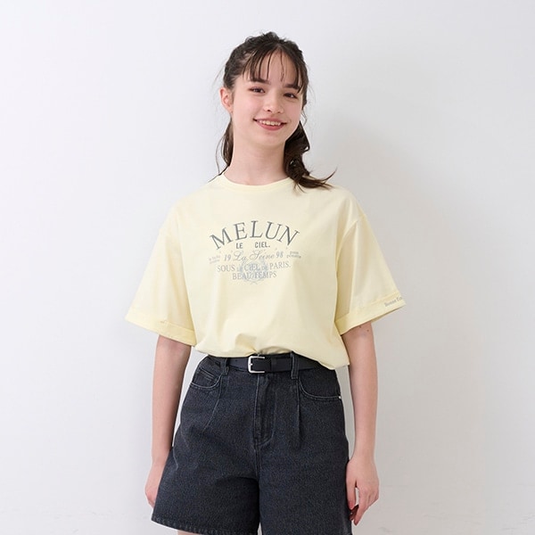 【ひんやり】ターンバックスリーブTシャツ