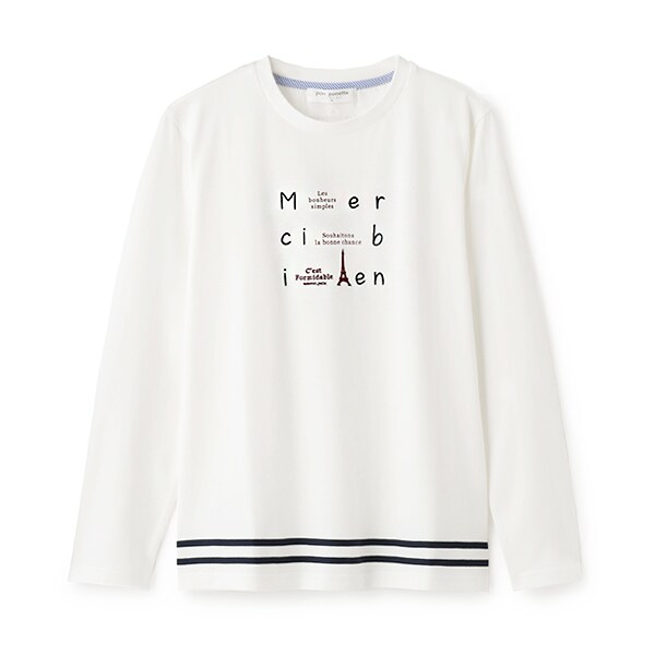 エッフェルロゴロングTシャツ(M(150cm) 紺): ジュニア - ナルミヤ オンライン公式サイト
