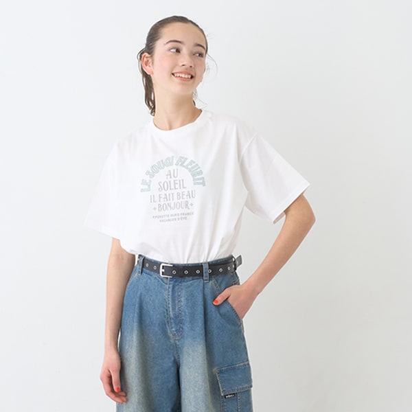 【GOOD PRICE】【吸水速乾】半袖ロゴTシャツ