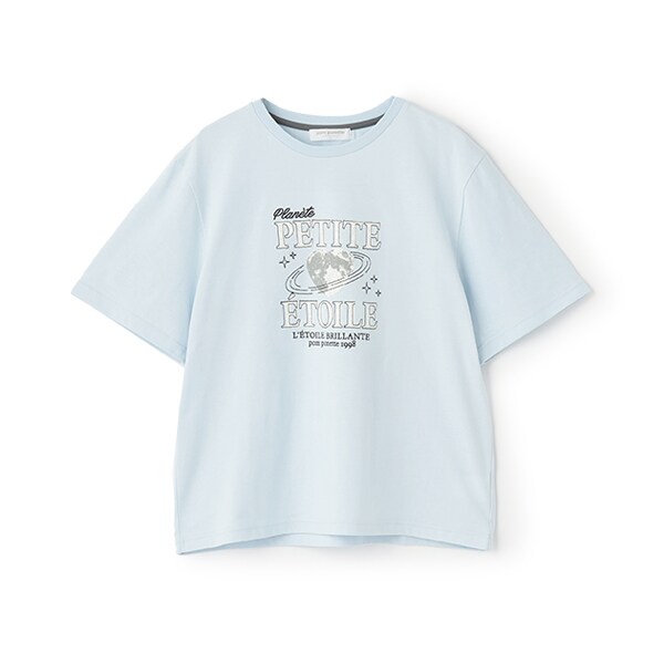【防汚加工】かすれロゴTシャツ