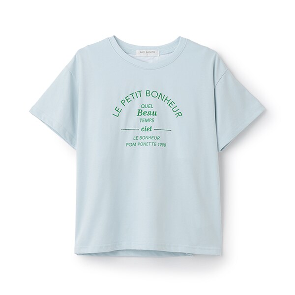 ◇メッセージロゴプリントTシャツ （カットソー）｜human woman
