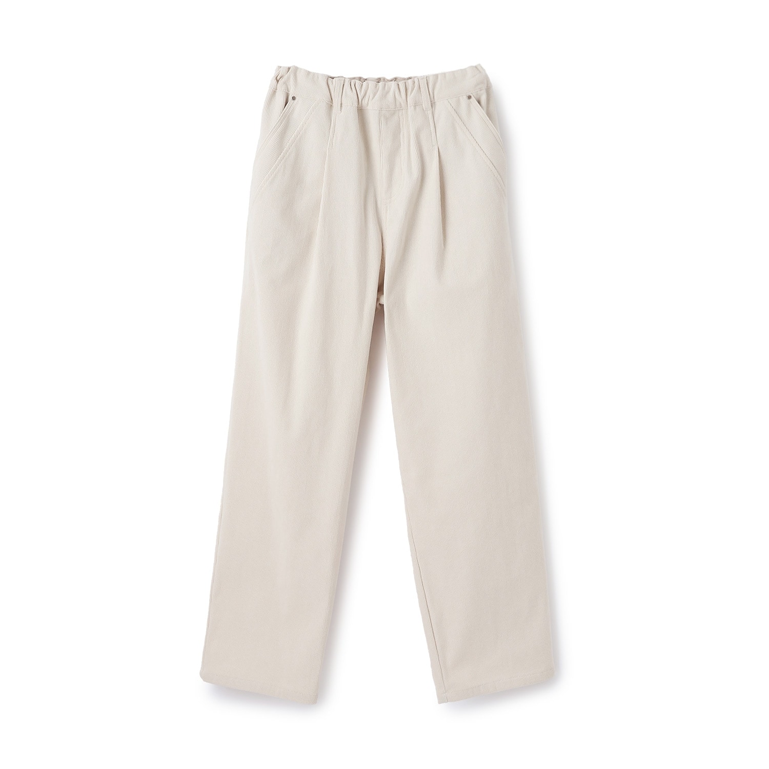 コーデュロイテーパードパンツ
