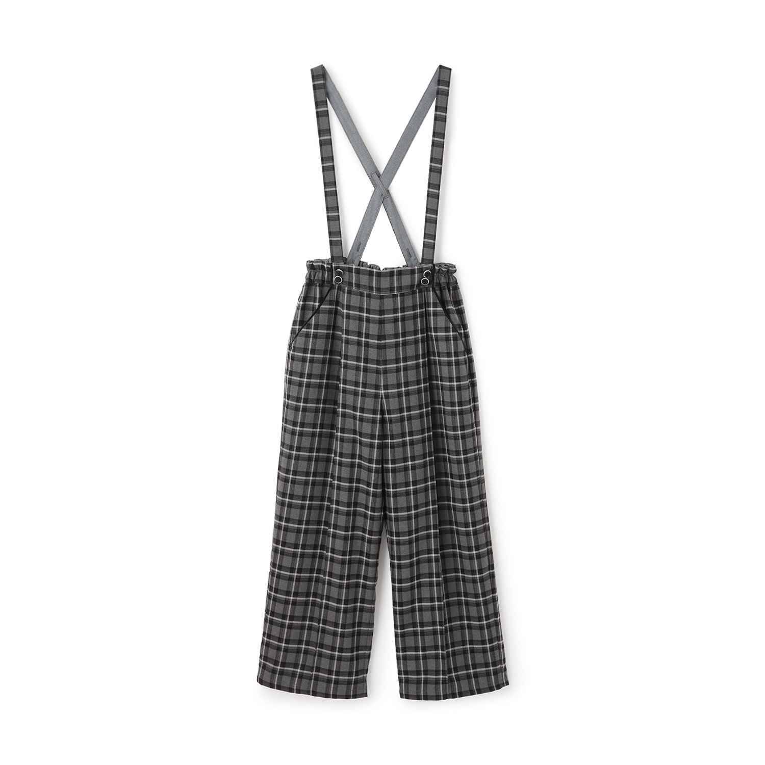 【130cmあり】サスつきワイドパンツ