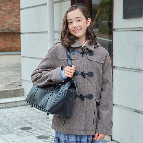 新品未使用タグ付き★定価17,990円☆Ungrid　ミドル丈ダッフルコート　O 予約商品/11月中旬～下旬お届け予定】【軽量キルティング裏地