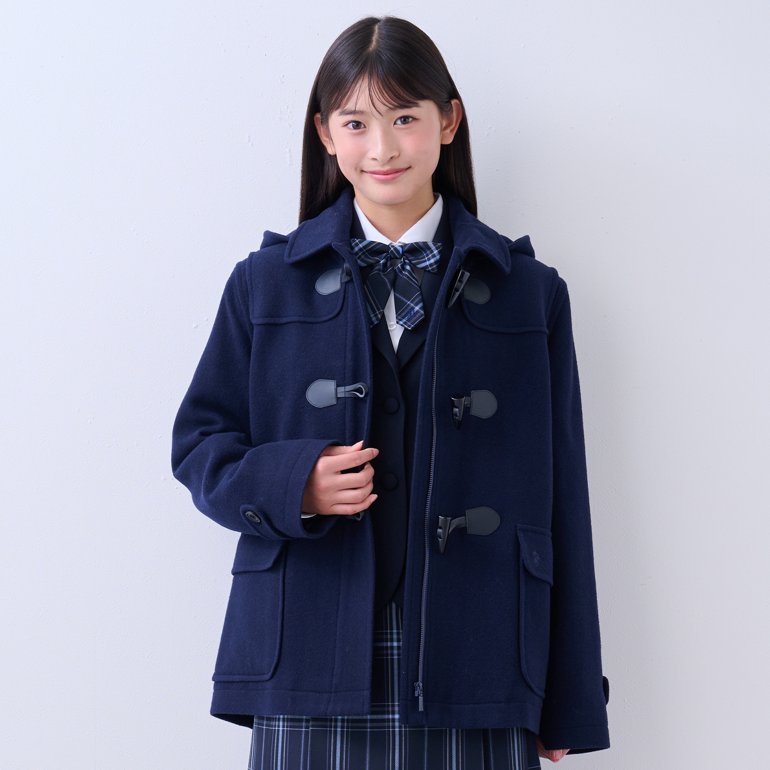 新品✨️ インジアティック ダッフルコート 【M】 内側キルティング  柔らか 予約商品/11月中旬～下旬お届け予定】【軽量キルティング裏地