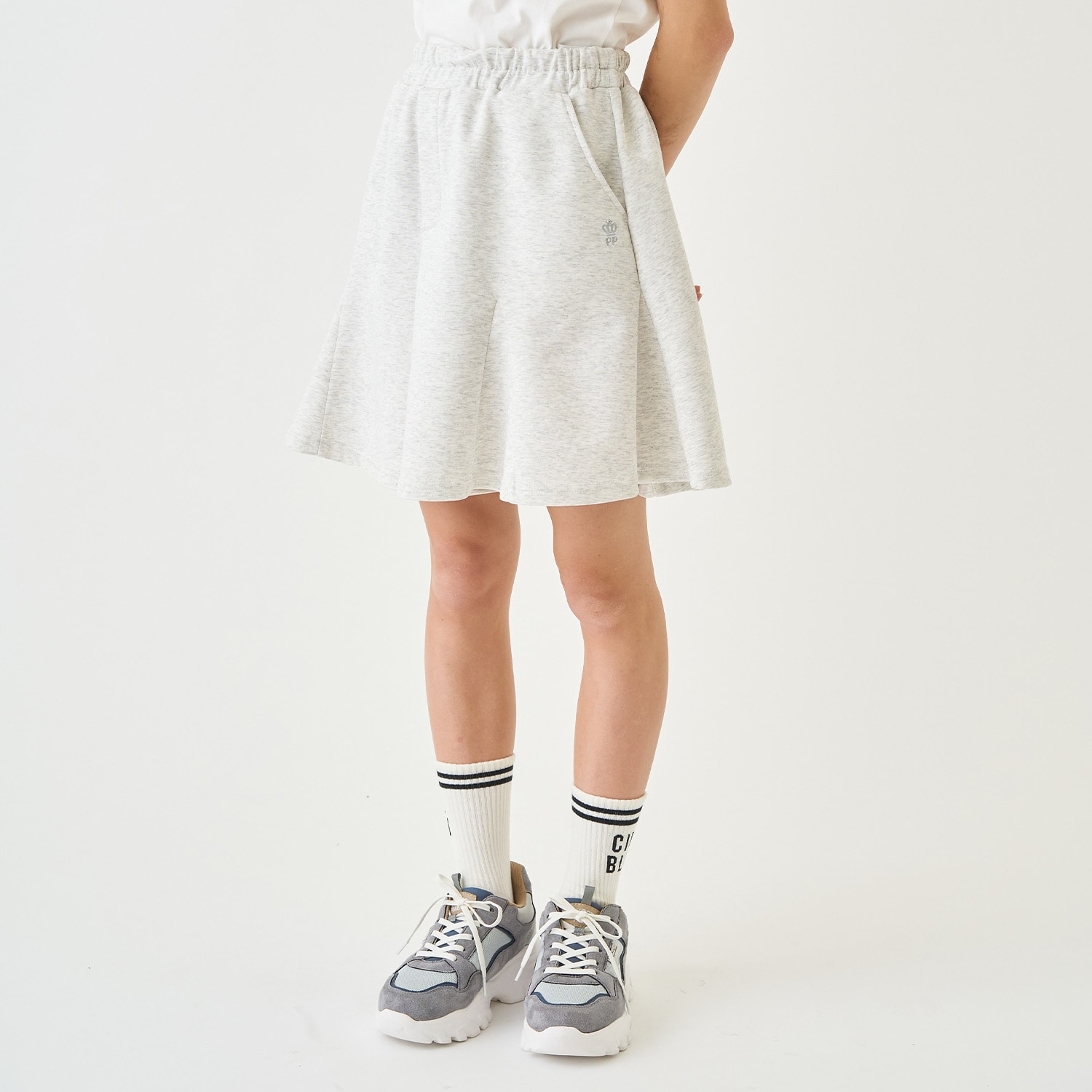 【130cmあり】マーメイドキュロットパンツ