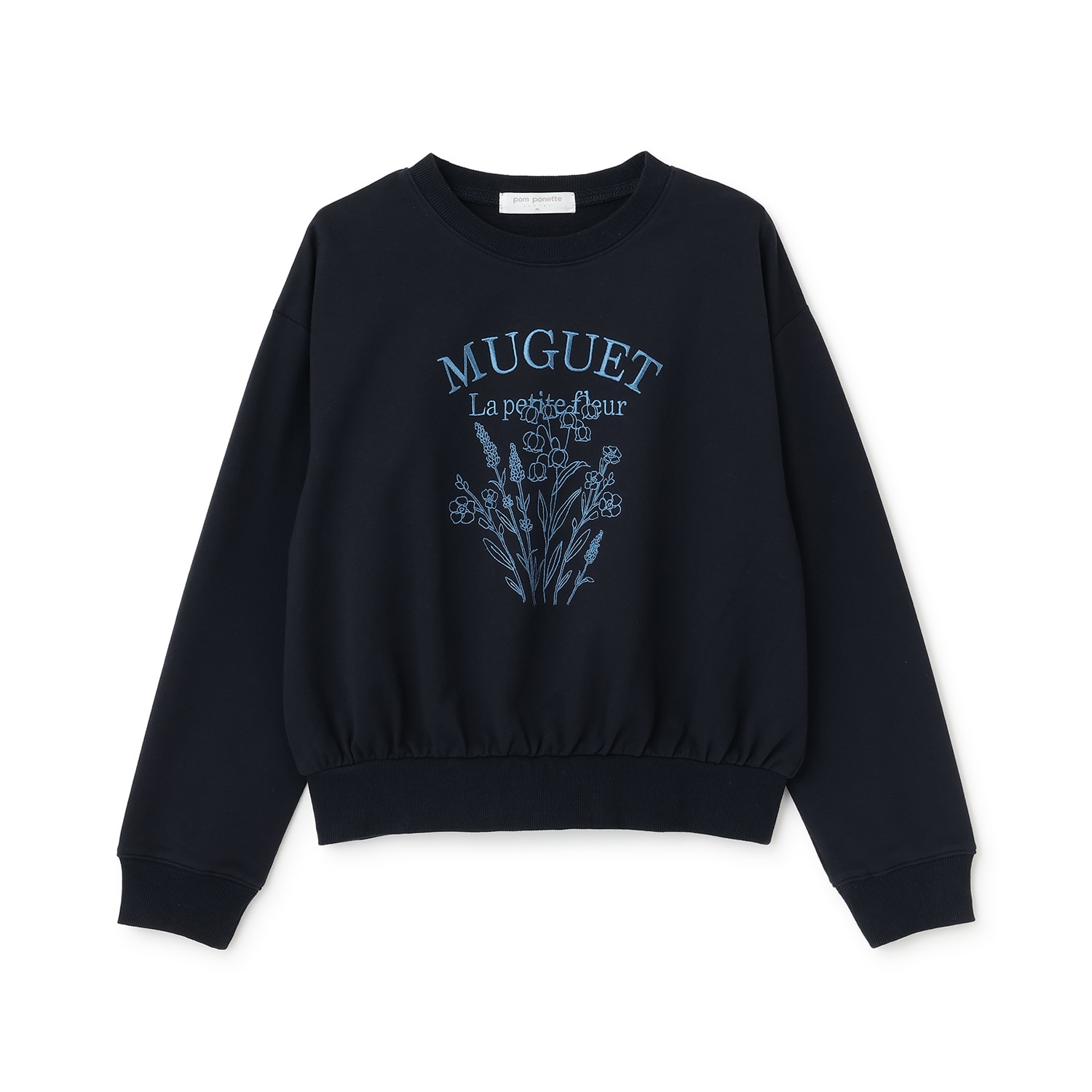 フラワー刺しゅうプルオーバー