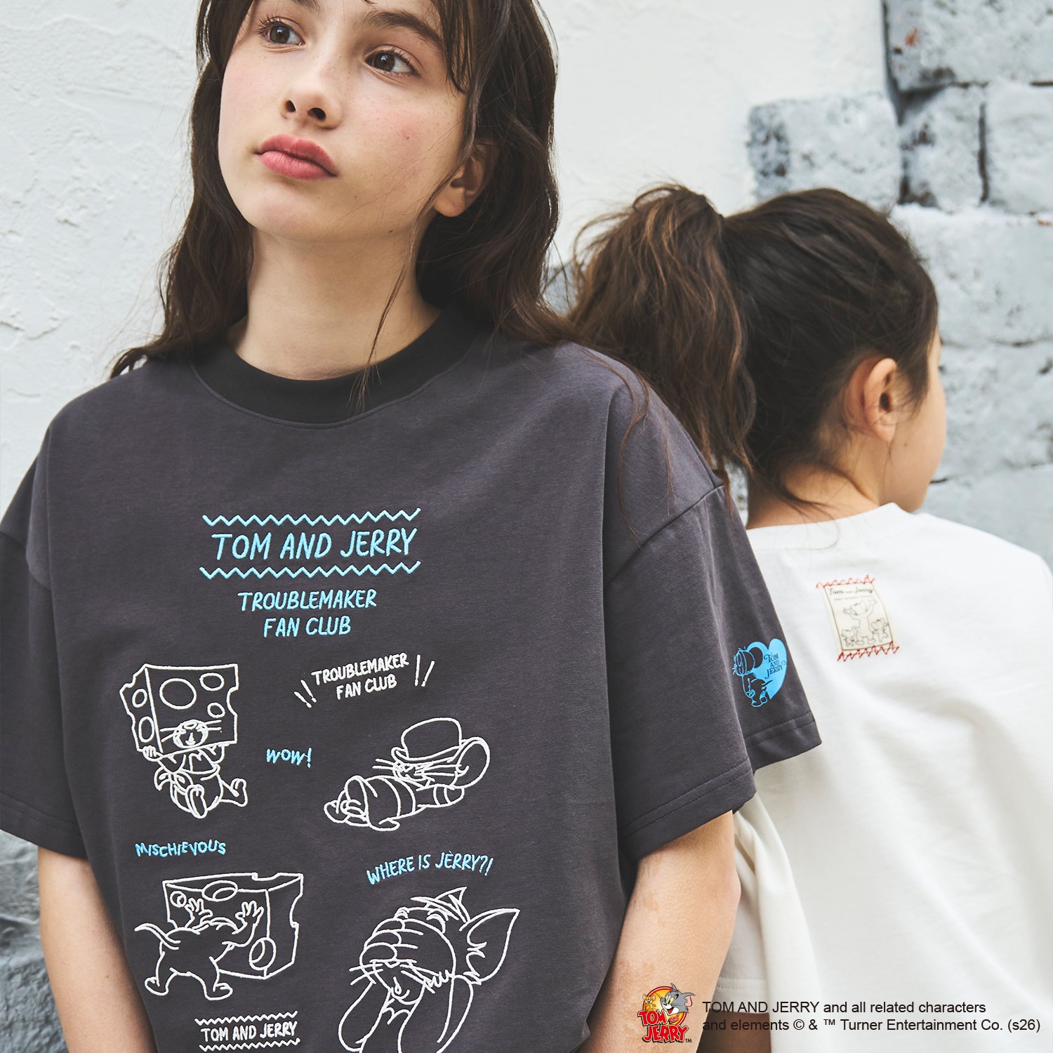 【130cmあり】【TOM AND JERRY】Big Tシャツ