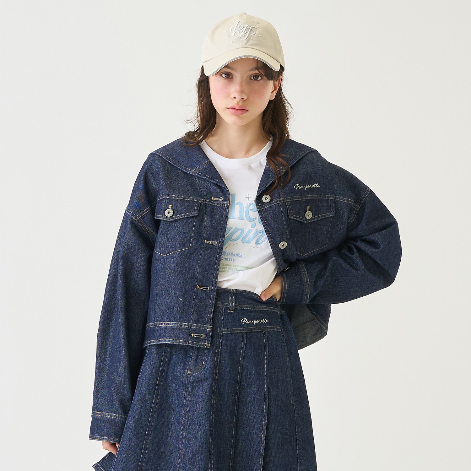 セーラーデニムジャケット