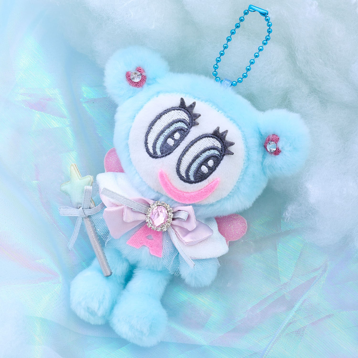 エンジェルナカムラくん キラキラぬいぐるみチャーム(F ブルー