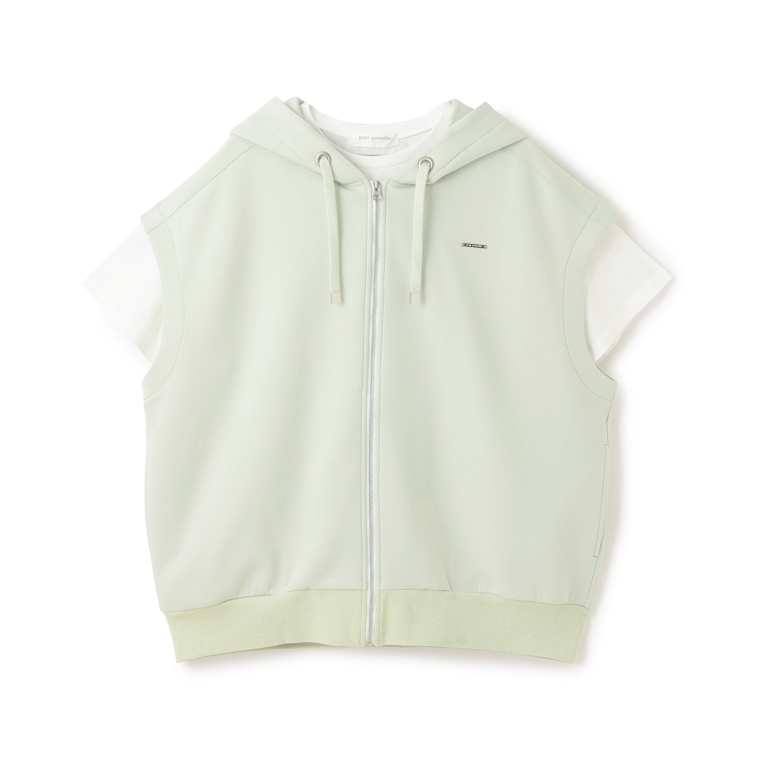 ノースリーブパーカ&Tシャツセット