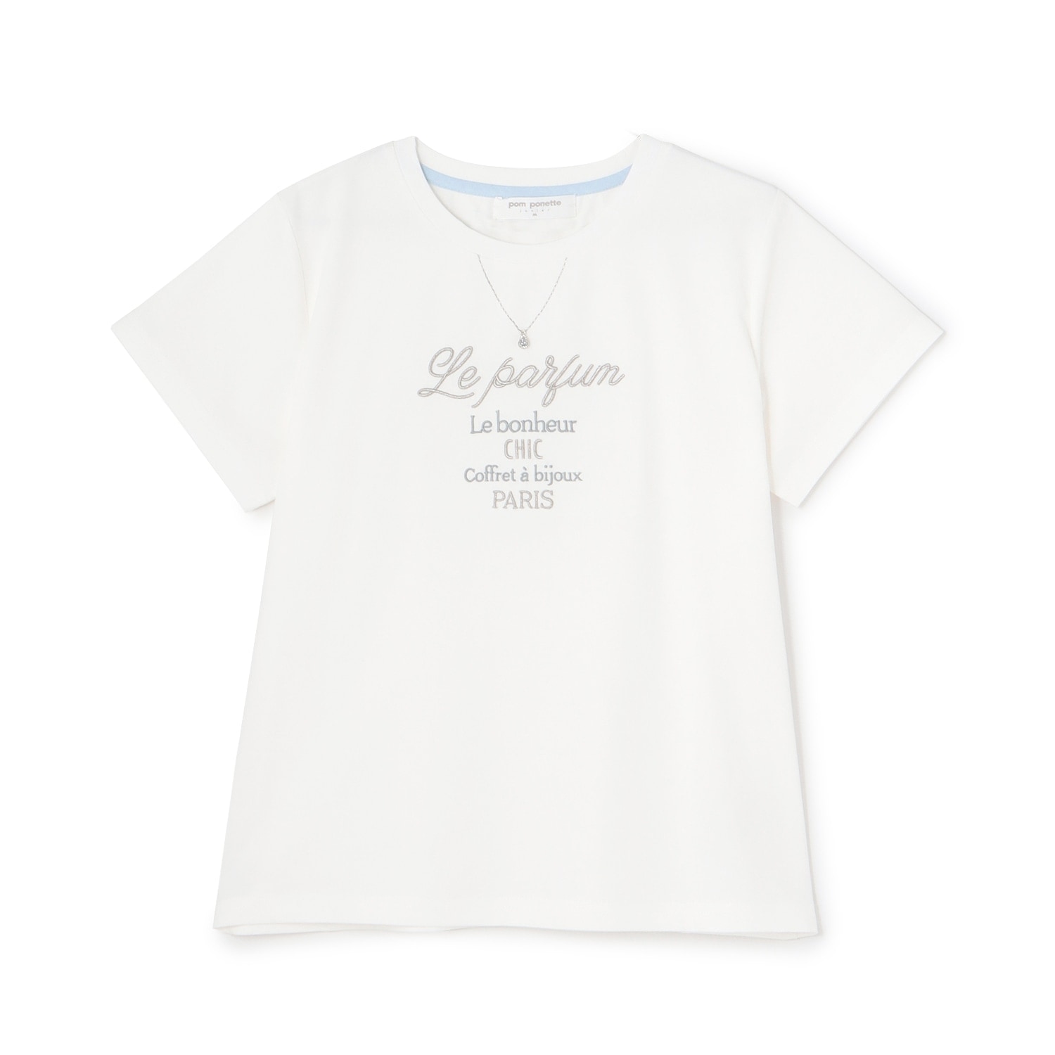 【接触冷感】ネックレス半袖Tシャツ